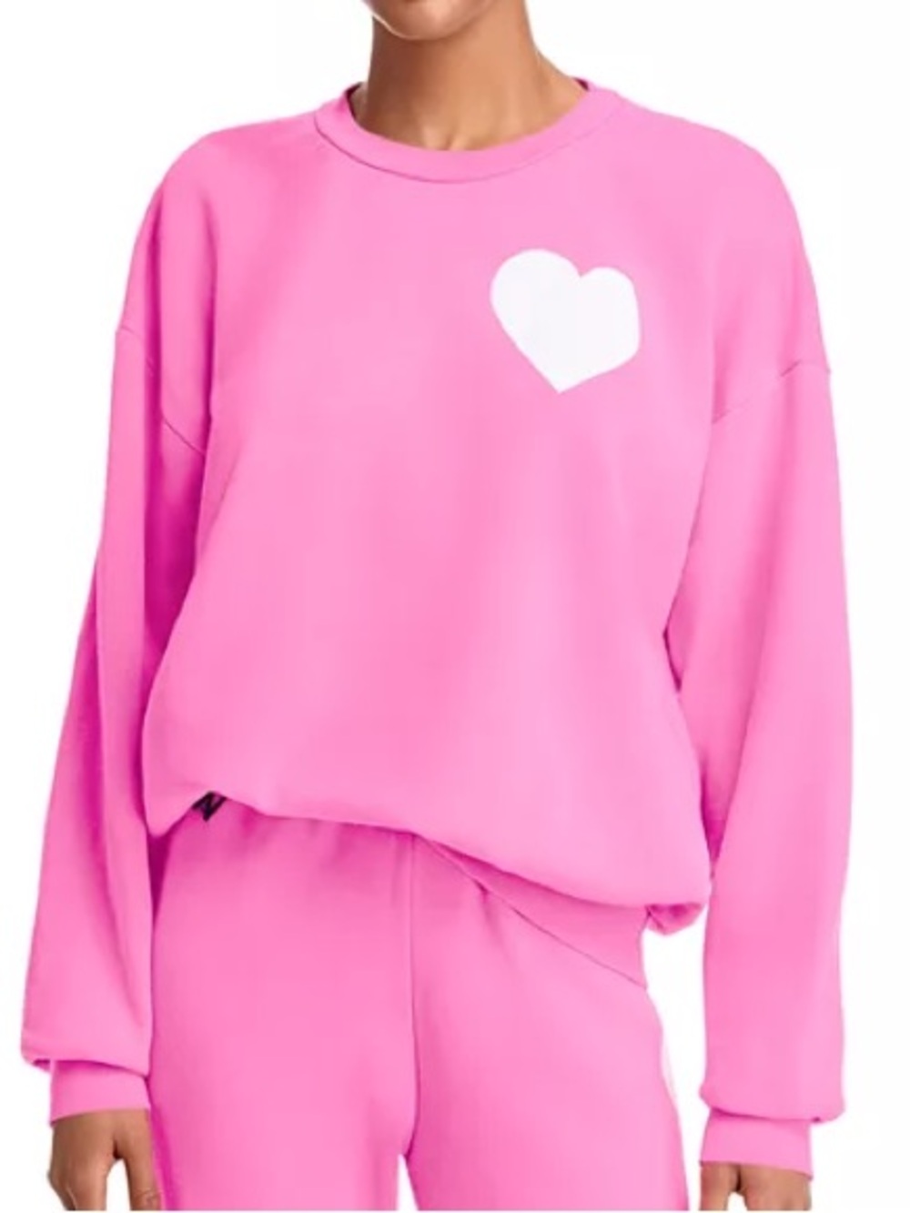 Aviator Nation NWT Heart Stitch Crewneck Sweatshirt